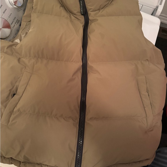 Sanctuary Puffer-Up Down Vest XL Green - Picture 8 of 8